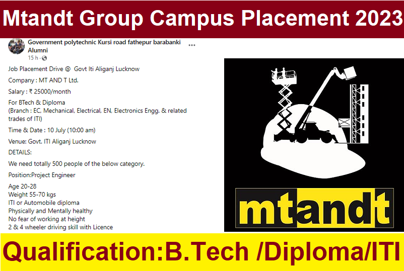 Mtandt Group Campus Placement